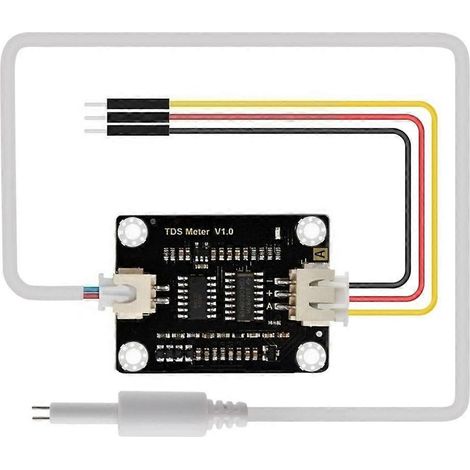 TDS-Meter V1.0 Wasserqualitätssensor, digitales Tester-Entwicklungsboard, Wasserzählerfilter für Arduino (1/5)