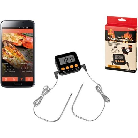 Termometro per Grigliare con 2 sensori Bluetooth GMR