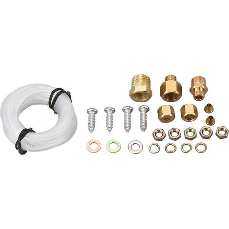 Kit universel 3 en 1 52mm : manomètre huile, ampèremètre et température eau pour véhicules 12V. (1/5)