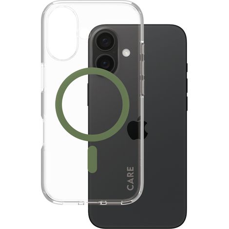 Care by PanzerGlass Flagship Case iPhone 16 6,1" grün/grün MagSafe 1369