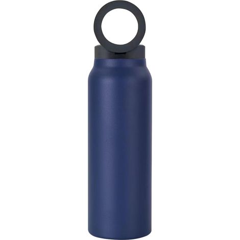 Isolierter Sportbecher – auslaufsicherer Edelstahldeckel – Handyhalter inklusive, ideal für Fitnessstudio, Training und Outdoor-Aktivitäten.