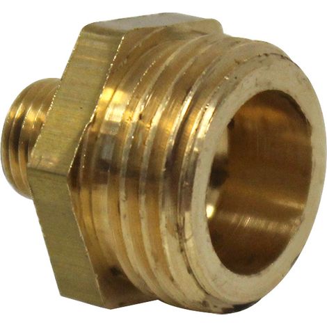 Watts – Raccord laiton réduit mâle/mâle 1/2'-1/8' – Filetage 15-8 – Longueur 50.8 mm – Normes A.C.S. NF EN 12164/12168 (1/5)