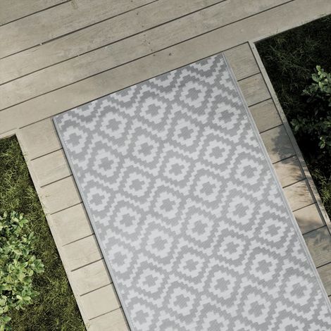 Tappeto da Esterni ARAKIL Grigio 80x150 cm in PP vidaXL (1/5)