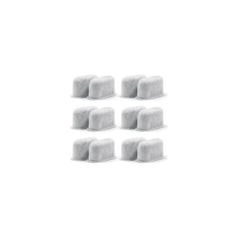 12er-Pack kompatible Ersatz-Kohlewasserfilter für Kaffeemaschinen – Kompatibel mit allen Kaffeemaschinen – Crezuo (1/4)