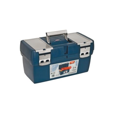 SCATOLA ATTREZZI PLASTICA N 15 C/BANDA