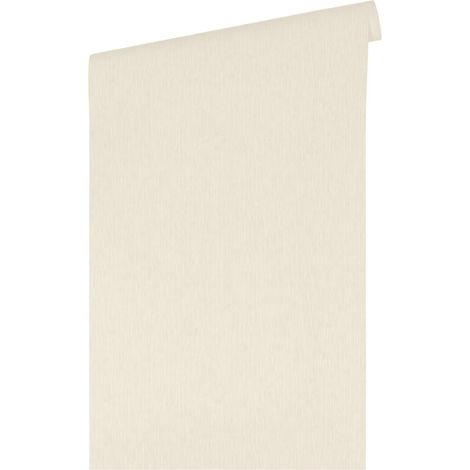 A.S. Création Vliestapete Versace 6 10,05 x 0,70 m Uni Weiß leicht glänzend mit Struktur (1/2)