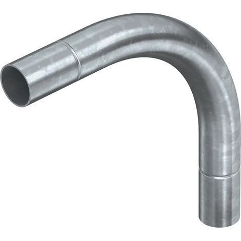 OBO Bettermann Curva enchufable Stapa sin rosca Ø25mm acero cincado por inmersión en caliente, 2046818