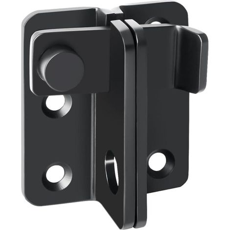 Des verrous pour portes coulissantes extérieures, portes à enroulement, loquets pour portes intérieures et verrous à bascule sont disponibles(Noir, ouverture à gauche).