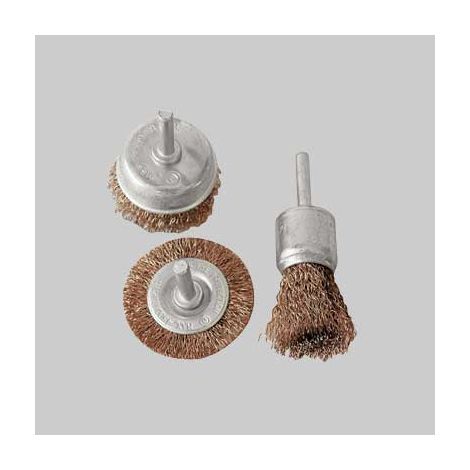 KIT SPAZZOLE IDEAL STAR 3 pezzi (3 spazzole a gambo) - IDEAL STAR