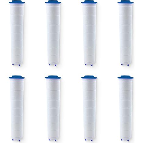 Filtre Pommeau de Douche,8 Pcs Filtre Douche en Coton PP de Douchette Anti-calcaire Amovible pour Douchette (87.5mm) (1/5)