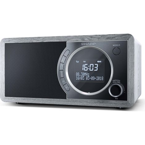 Sharp Radio DR450 DAB+, DAB, FM gr (DR-450(GR)) (1/4)