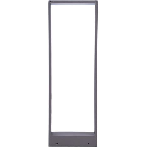 [GEBRAUCHT] B-Ware Lindby Wegeleuchte Wegelampe LED Aluminium dunkelgrau Luitgard Außenlampe 60cm (1/2)