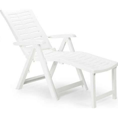 1PZ POLTRONA PIEGHEVOLE ARIZONA cm. 109x60x108 h col. Bianco