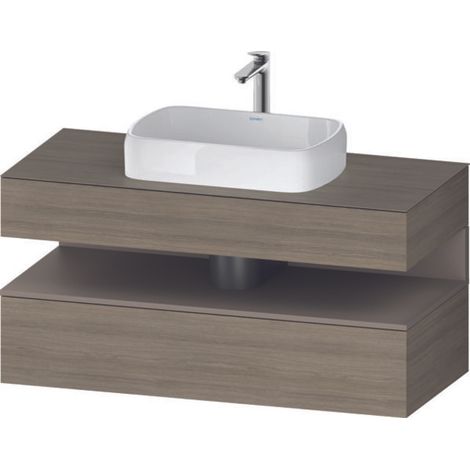 Duravit Collection One Meuble sous-vasque sur console, 1 tiroir,