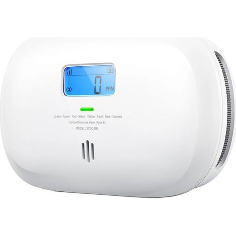 Detector monóxido de carbono x-sense xc0c-mr link+ alarma visual acústica (1/2)