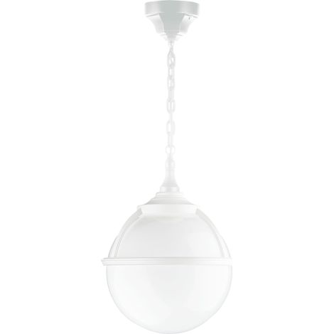 Pendelleuchte Außen Klassisch Clic-Clac Globo Ip43 E27 42w Weiß, Außen