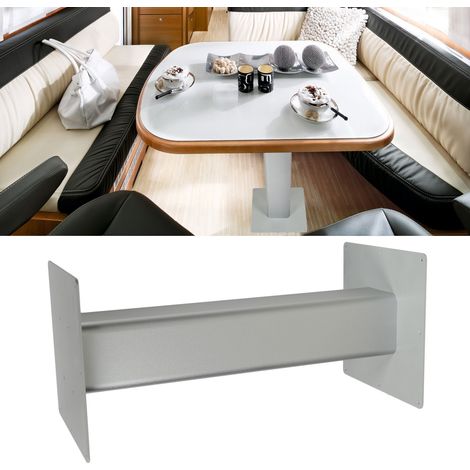 Accessoires pour aménagement de camping-car : pieds de table fixes 645300 mm pour tables de salle à manger de camping-cars avec grands plateaux (surpoids) (surdimensionné) (surdimensionné) (surpoids) (1/5)