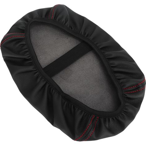 Protector de reposabrazos de consola central de piel sintética negra con franja roja para Honda Civic 2022+ (1/5)