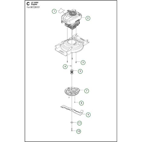 Moteur LC 353V - PNC: 967239101 - 8