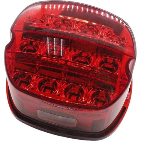 Feu arrière de moto à LED rouge pour Dyna Fat Boy 883 1200 Road FXDL99-17 (1/5)