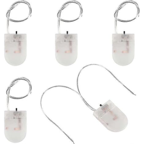 Support de pile bouton Cr2032 3v, 5 pièces, avec interrupteur, boîtes de stockage de batterie, couvercle avec fils, interrupteur marche-arrêt, conteneur de prise (1/5)