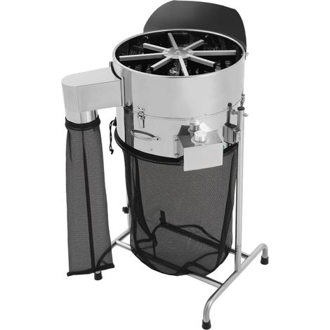 Effeuilleuse Électrique 457mm Coupe-bourgeons Inclinable avec Lame Acier Inoxydable, Machine à Effeuiller Hydroponique avec Sac de Collecte, pour Bourgeons Fleurs Feuilles, Herbes Aromatiques (1/5)