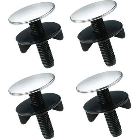 4 Pièces Robinet Trou Couvercle, Robinet Couvercle Trou Cuisine, Bouchon Trou Robinet D'évier, Acier Inoxydable Robinet Trou Couvercle pour Accessoires d'évier Cuisine, Salle Bain à Maison (12-40mm) (1/5)