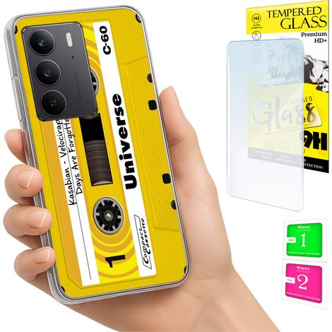 Custodia per Realme C75 / 14X 5G con cover fotografica e vetro temperato 9H. (1/5)
