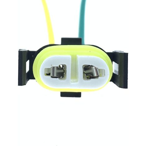 Ceramic automotive headlight socket H1H3H4H7H8H9H119005/9006, fog light socket, bulb base, lamp holder -- H11 Ceramic