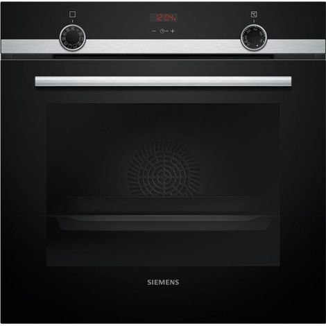 Horno multifunción empotrable de 71 L y 60 cm con hidrólisis ecoclean+ - HB554AER3F - Siemens - (1/2)