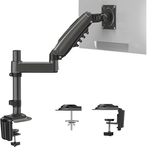 HUANUO 13-32 Zoll Monitor Halterung Gasdruckfeder Arm 360° Drehbar (1/5)
