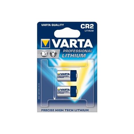 Varta – Piles CR2 – Lot de 2 unités – 3V – Longue durée de vie pour petits appareils électroniques – Hautes performances
