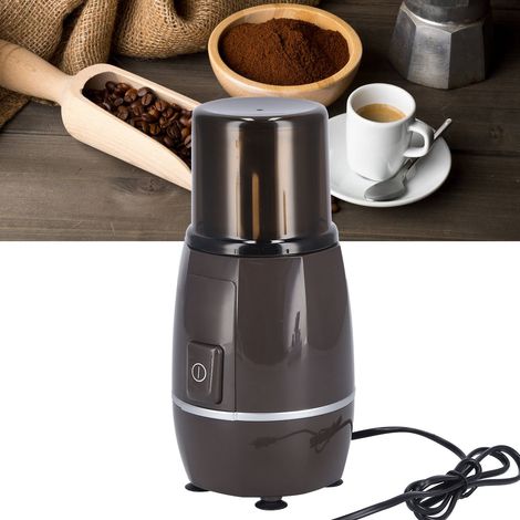 Tragbare Kaffeemühle, vollautomatische Kaffeemühle für den Hausgebrauch, Trockenmühle, europäischer Standard 220 V (1/5)