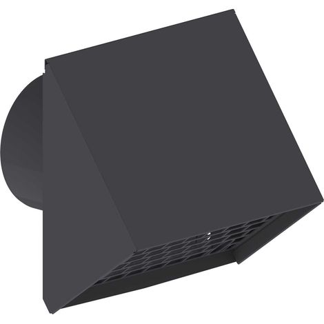 Kermi x-well Wetterschutzgitter NW 180, Aluminium, anthrazit RAL 7016 - Y2401180012K