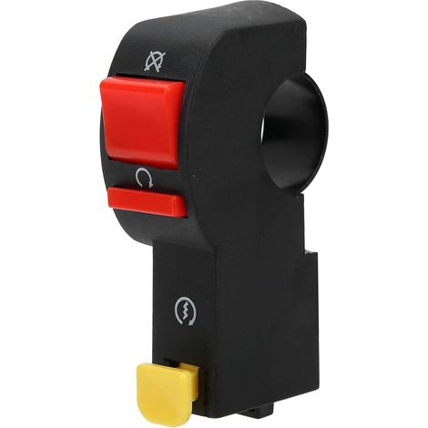CCYKXA Motorcycle ATV Engine Stop Start/Kill Momentary Button Switch Handlebar Ignition On Off Starter Fit