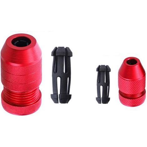 Jeu de colliers d'arrêt de profondeur de perçage, 2 pièces, métrique 2-11mm, limite réglable, bouchon d'embouts en alliage d'aluminium (1/5)