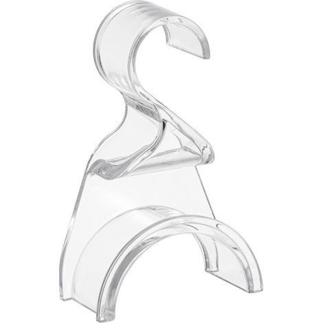 Lot de 3 cintres en acrylique pour sac à main – Organiseur et rangement durables pour placard de luxe – Organiseur de sac à main – Aucun outil nécessaire (1/5)