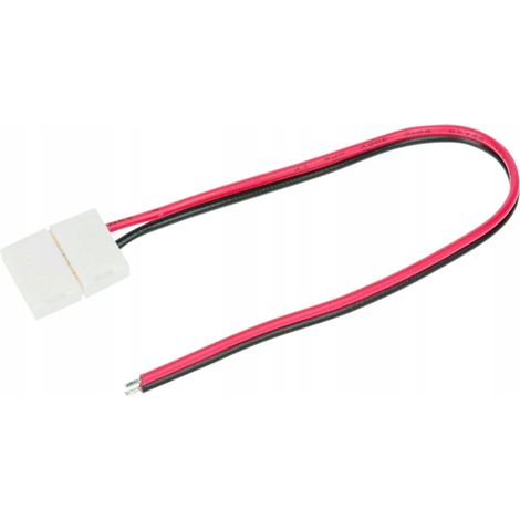 Conector para tira LED RGB Polux, cable de 10 mm de doble cara con tope, 1 unidad. (1/3)