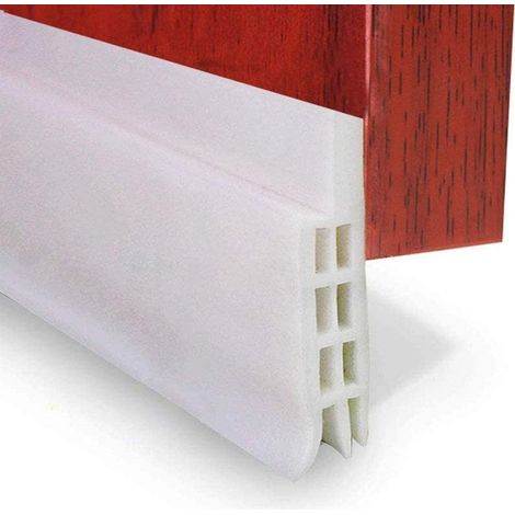 1 Joint de porte, Silicone, Étanchéité triple couche, Isolation phonique, Anti-insectes, Pour entrée et salle de bain (1/5)