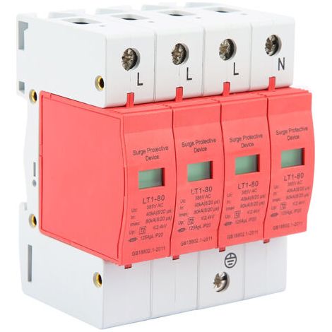 Dispositif de protection contre les surtensions domestiques 4P 40-80KA LT-40/80 (1/5)