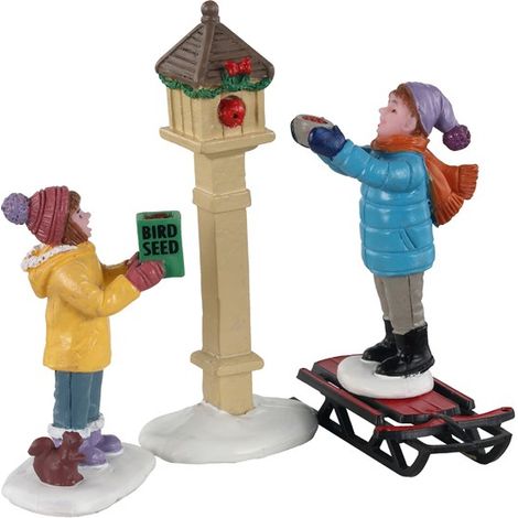 The Bird Feeders Set Of 3 Cod. 12015