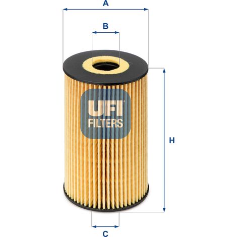 UFI 25.106.00 UFI Ölfilter