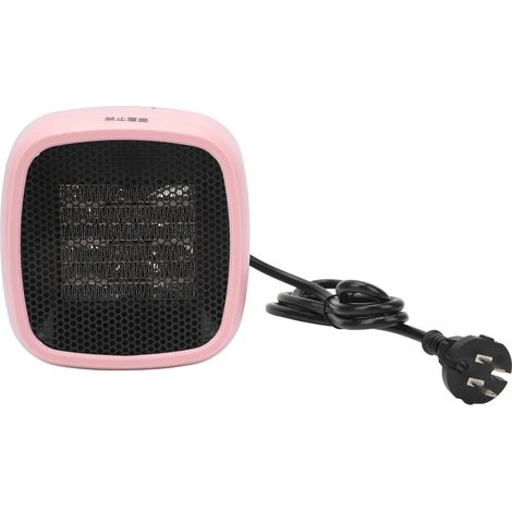 Radiateur portable extérieur haute puissance réglable silencieux petit chauffage électrique pour camping caravane CN 220V rose (1/5)