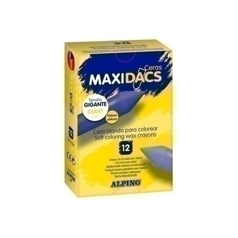 CERAS ALPINO MAXIDACS BLANCA C/12