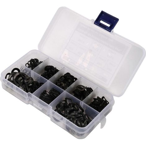 Rondelle élastique annulaire en acier noir, trois rondelles ondulées, kits d'assortiment de joints ondulés 65MN - M3 M4 M5 M6 M8 M1 (1/5)