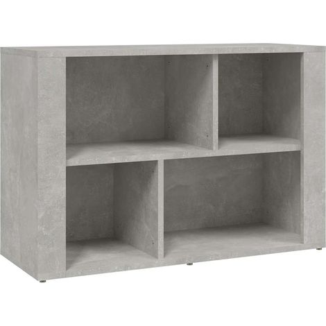 Maison Exclusive - Credenza Grigio Cemento 80x30x54 cm in Legno Multistrato