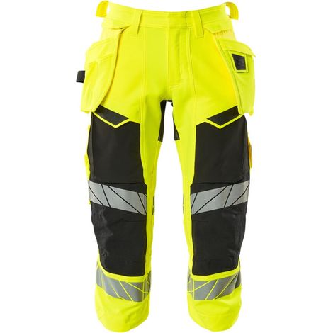 Mascot Dreiviertel-Hose 19049-711-1709 Gr. 66 hi-vis gelb/schwarz (1/4)