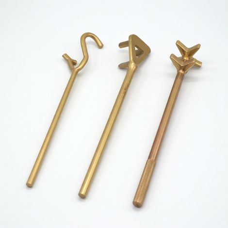 Chiave antiscintilla per valvole 200 mm a tre griffe bronzo al berillio (1/5)