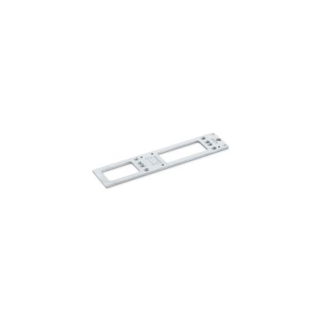 GEZE PIASTRA DI MONTAGGIO P/TS4000-5000 ARGENTO