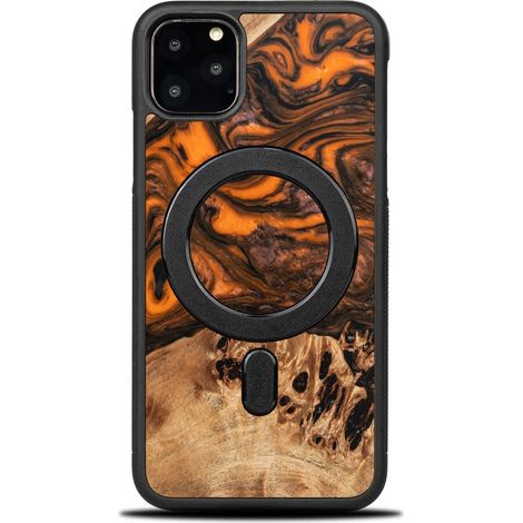 Bewood Einzigartige Hülle für iPhone 11 Pro Max - Orange mit MagSafe (1/5)